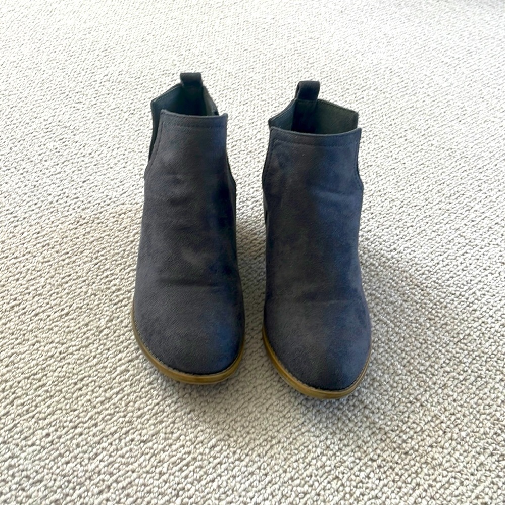Target grey 7 booties